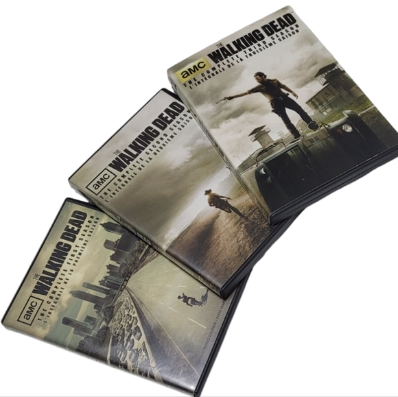 WALKING DEAD DVDs Seasons 1, 2 & 3 - Picture 1 of 14